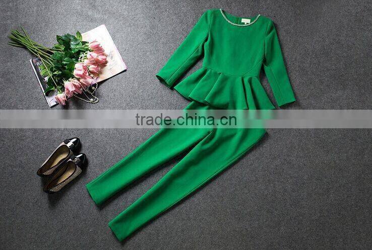 Modern design skirt suit for business women lady girl