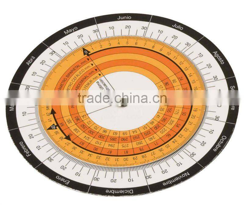 Kearing Pregnancy Wheel and Ovulation Calendar,plastic pregnancy wheel chart#SC21