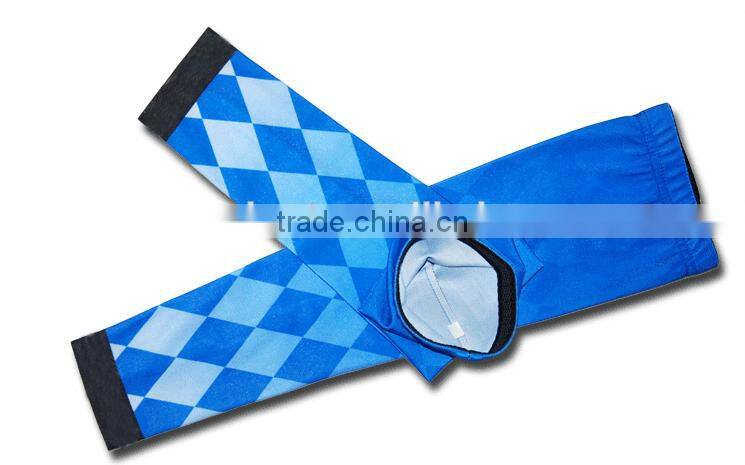 New design waterproof neoprene uv cycling arm sleeve