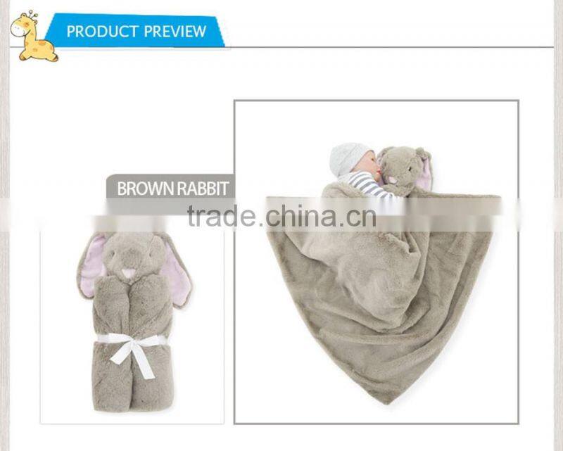 Best Sell Baby Product Coral Fleece Plush Baby Soft Toy Blanket