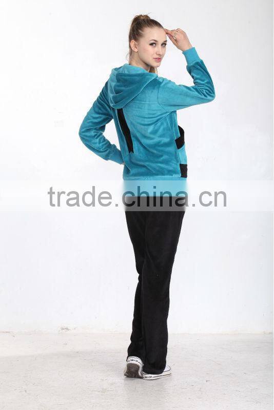 High Quality 3pcs sets of pants and blouse for lady
