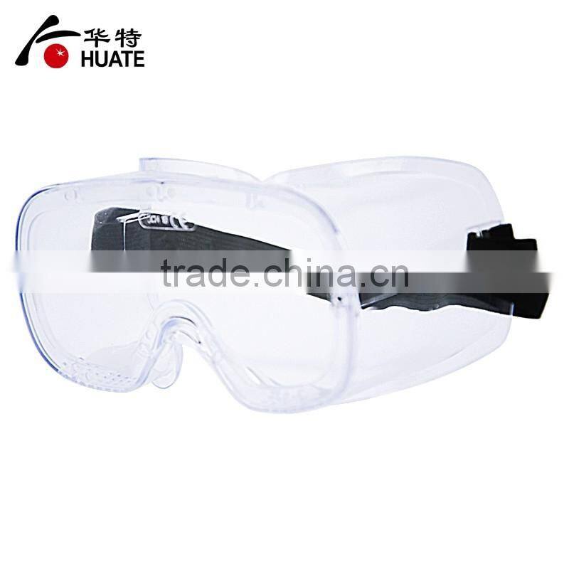 Eyewear safety goggles with ventilation holes