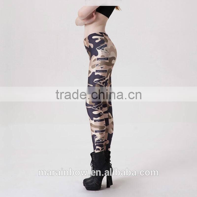 new fashion high waist skinny stretch camo leggings sexy 2017 leggings new mix leggings wholesale sublimation printed leggings
