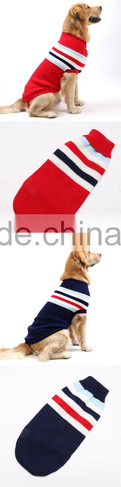 2016 Autumn Winter Pet Sweater Heated Dog Clothes Wholesale Dog sweaters