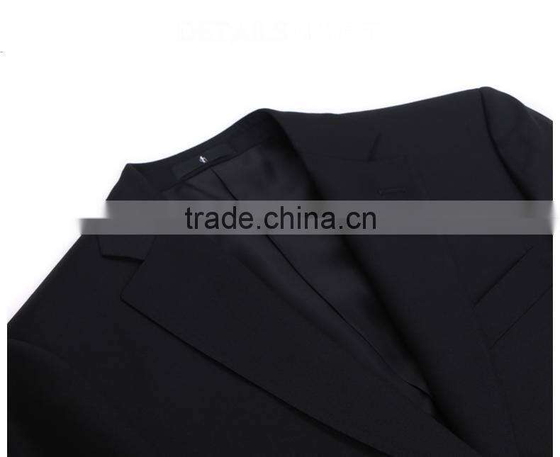 China Factory High Quality Custom Men Suit Neck Design French Suit For Men