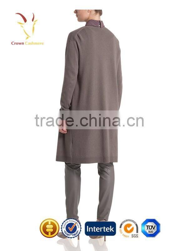 Women Wool Long Cardigan Sweater