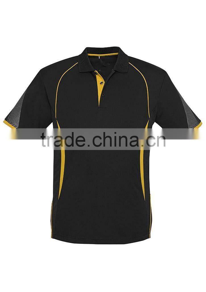 China supplier custom blank polo shirt sports gym wear running shirts mens dry fit 100%polyester contrast colors men polo shirts