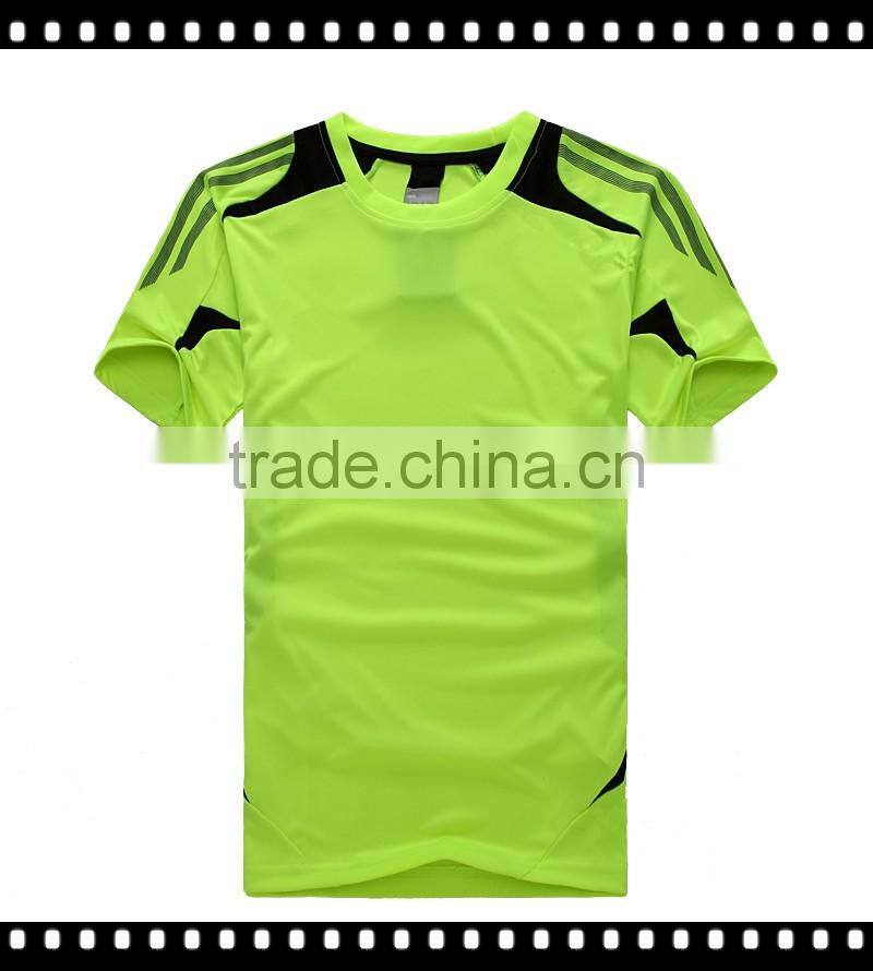 Custom Short Sleeve Breathable Comfortable Polyester T shirt Printing Silk Screen