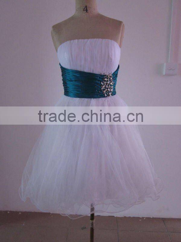 ET733 A-Line Sexy Strapless Short Party Dress