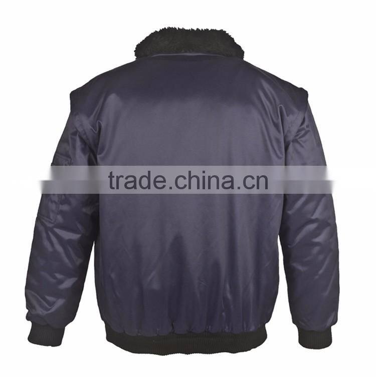 3 in 1 workwear warm men pilot jacket winter bomber jacket