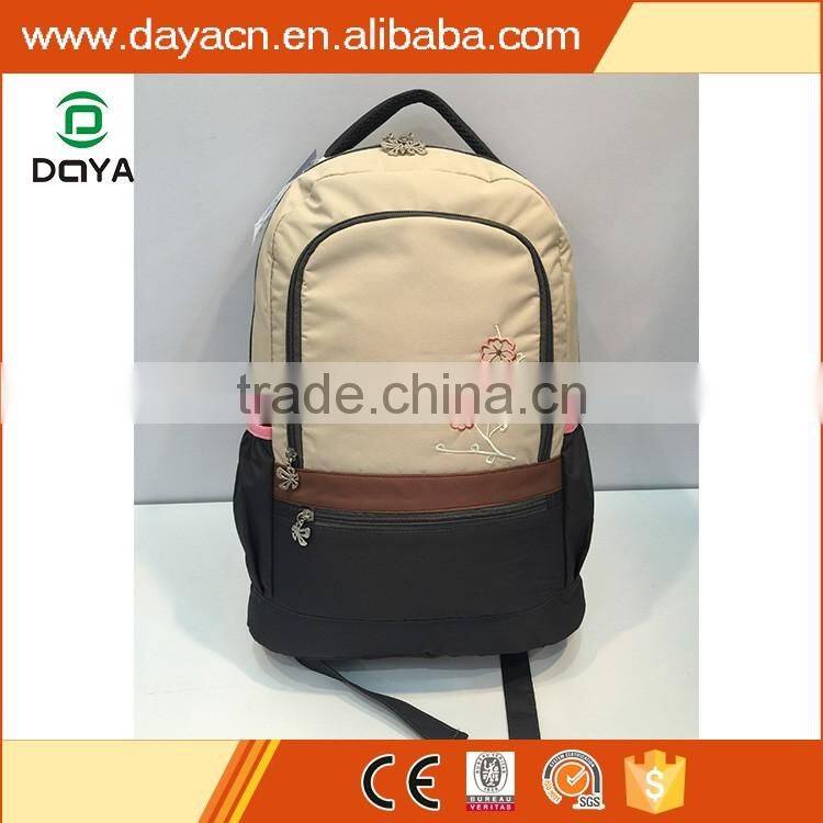 2017 hot sales wholesales custom waterproof lady backpack