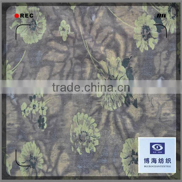 cotton pigment print fabric wide wale corduroy fabric
