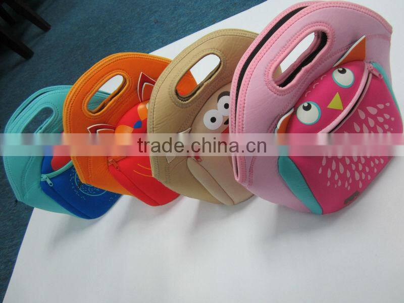GR-W0071 popular neoprene insulated lunch bag for kid