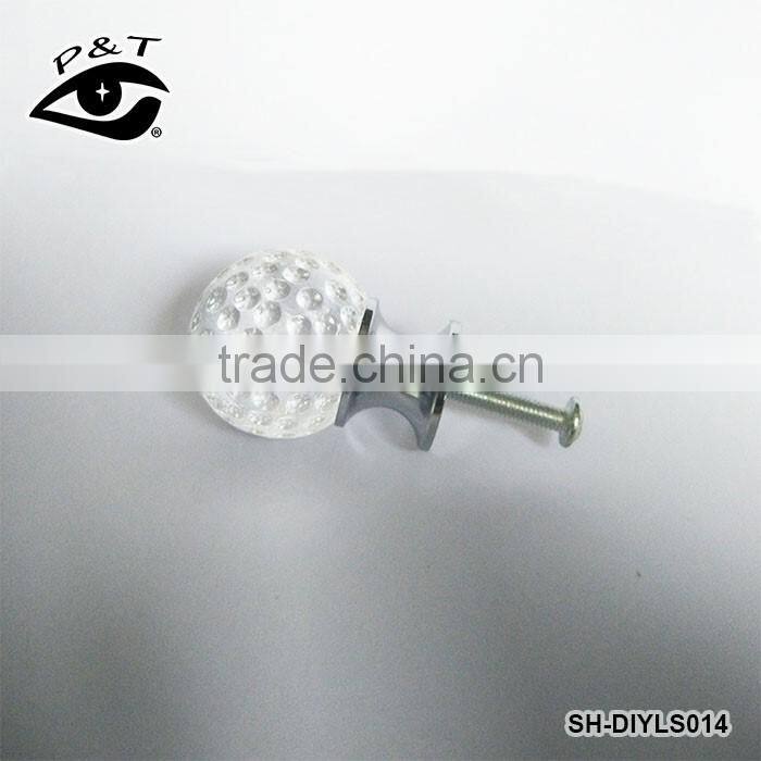 30MM Crystal Ball Door Handle Wardrobe Handle Decorations