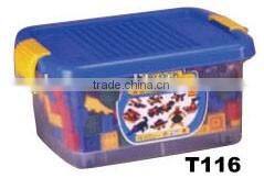 300pcs Wisdom PS building block with bucket set