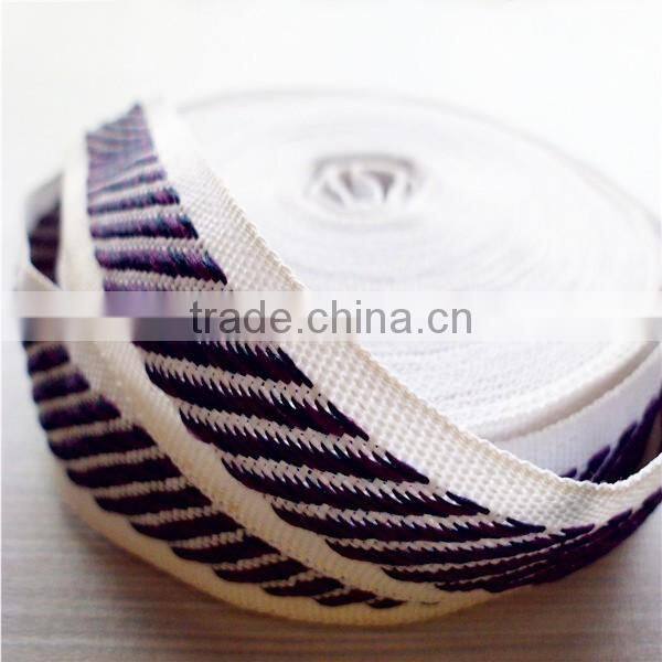 Durable woven twill cotton webbing