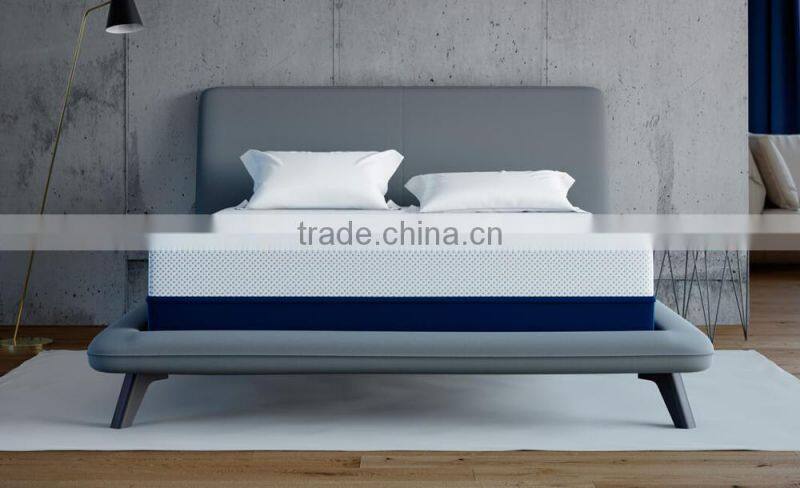 12 inch ventilated bed mattress memory foam customized air flow memory foam mattress roll up packing 12" memory foam mattress