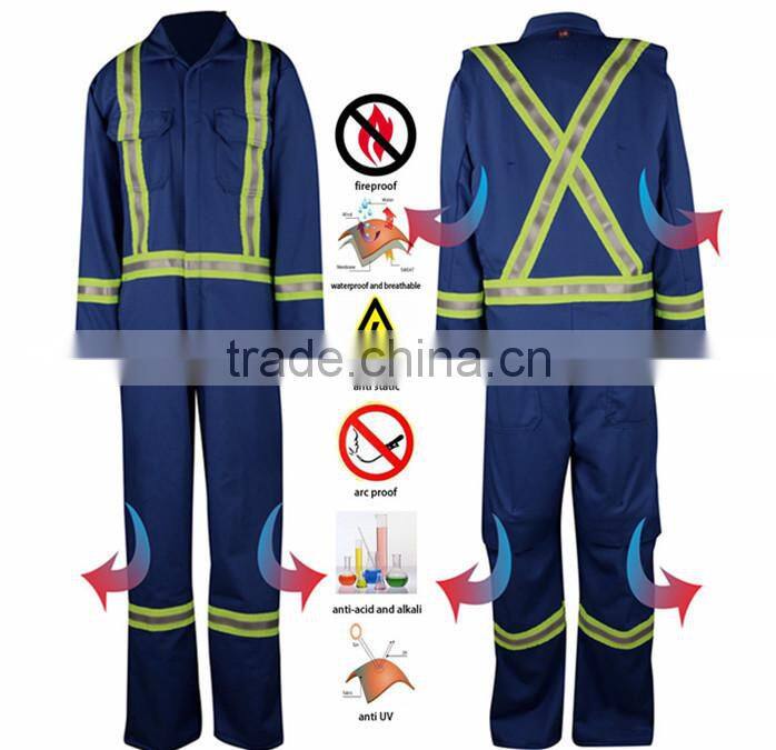 2016 Reusable Industrial Coveralls with flying suit