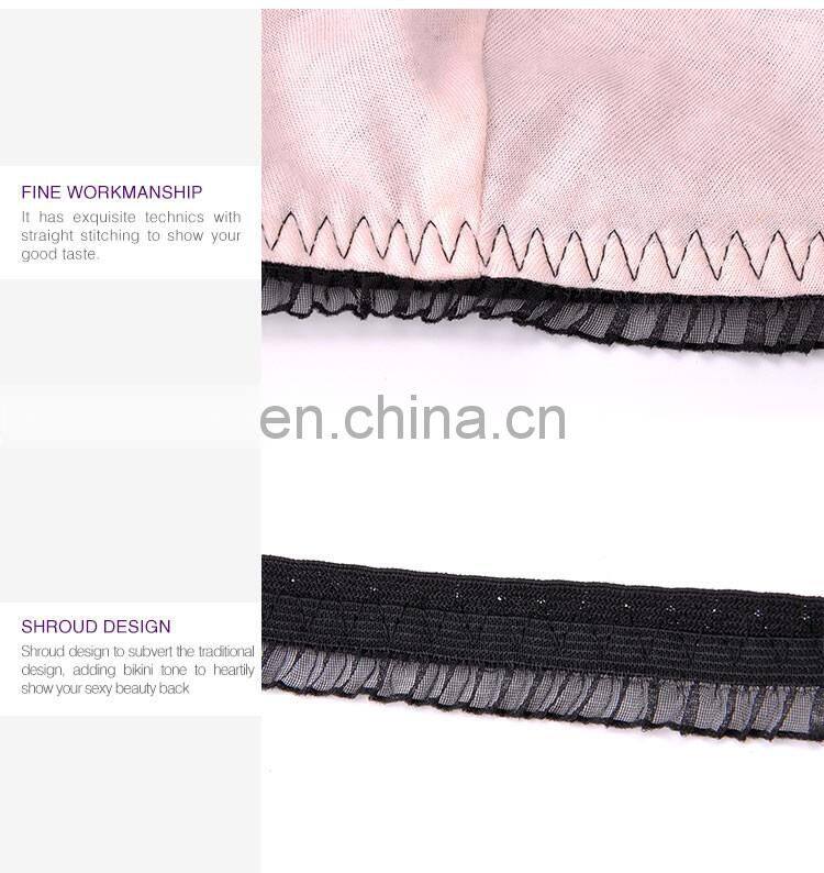 Low Price Best Selling Eyelash Lace Front Closure Transparent Lace Bralette