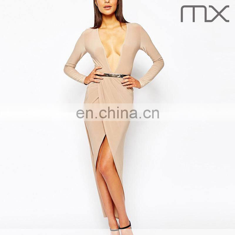 Latest design adult lady girls party dress tall tube women sexy maxi dress sexy short front long back wedding dress