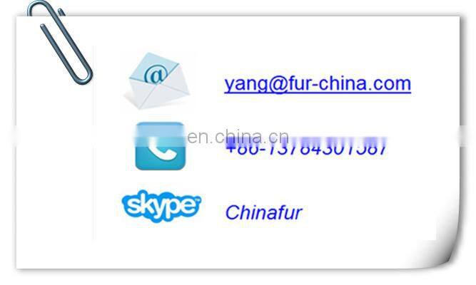 Chinese Raccoon Fur Jacket Fur Collar