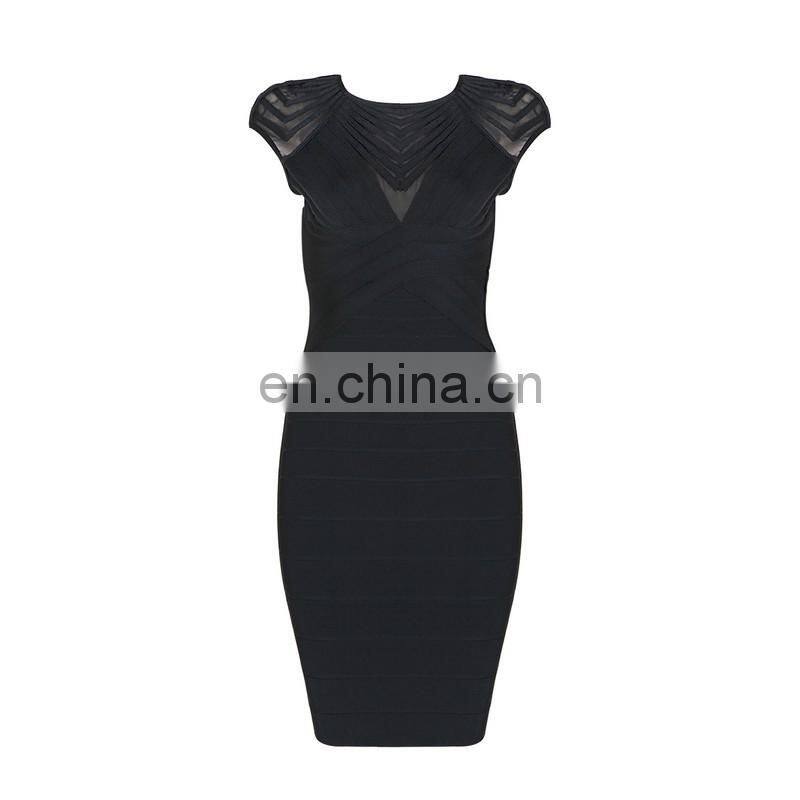 histioid collar and shoulder classical party short dresses for girls of 18 years old