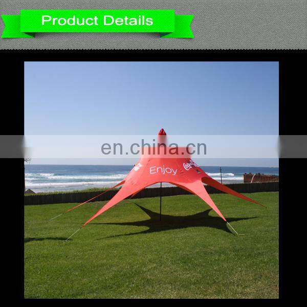 advertising Red Sun Shade beach tent for trade show