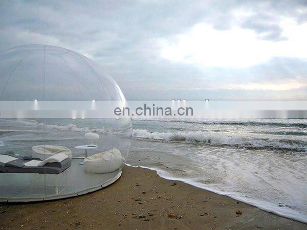 Hongyi Custom Protable Outdoor Inflatable Bubble Tent, Inflatable Transparent Tent, Inflatable Clear Dome Lawn Tent