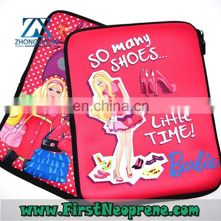 Multifunction Travel 13.3 inch Neoprene Laptop Sleeve for Notebook or Media