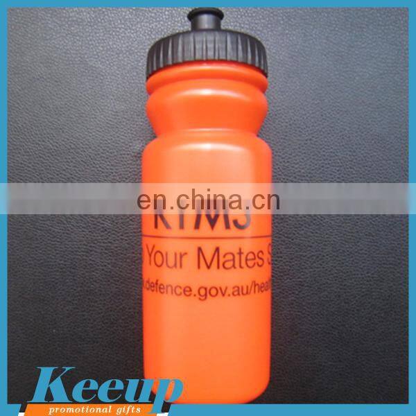 650ml Advertising Logo Printed Plastic Sport Bike Water Bottle