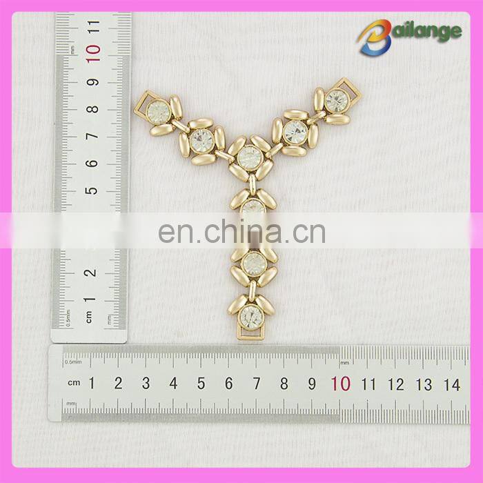 Fashional design wholesale shoe accessories ladies jeweled ornaments for shoes