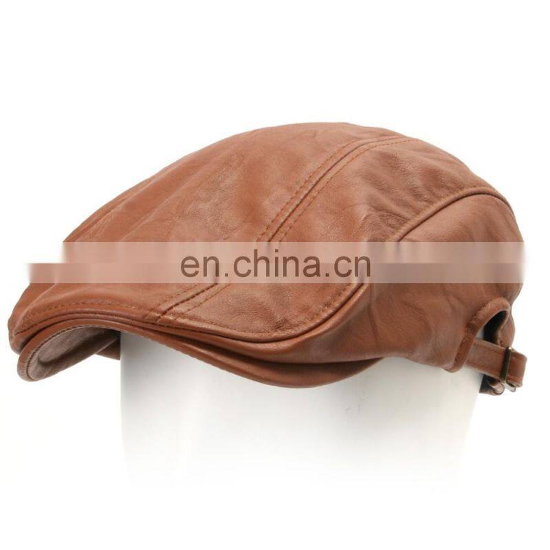 leather cap new design 2017 leather baseball caps,