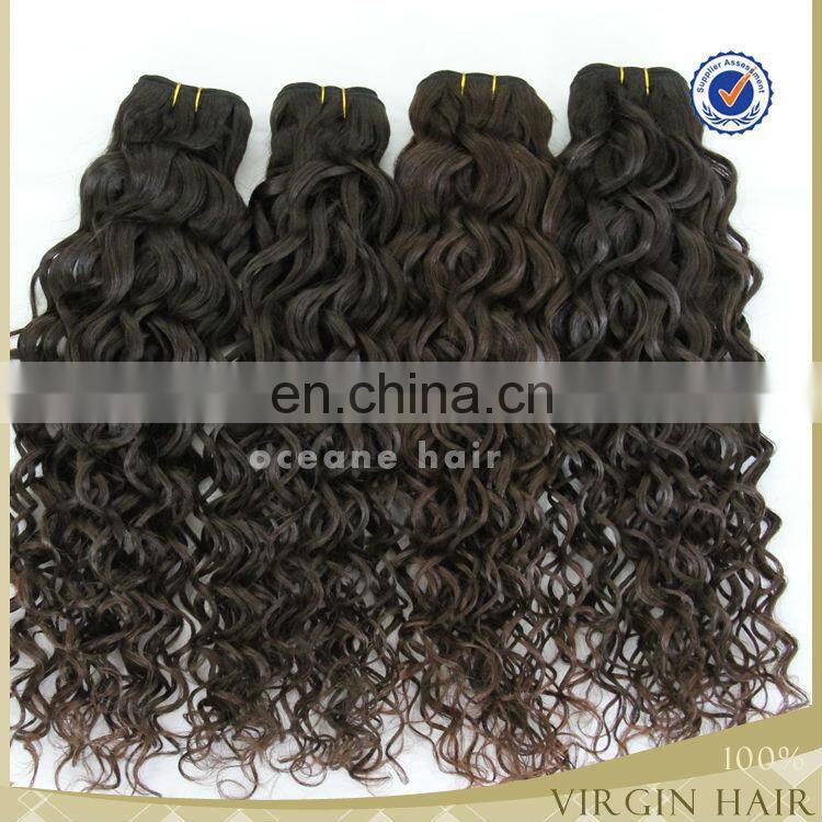 Unprocessed 6A 100% loose /deep curly Cheap brazilian virgin Hair