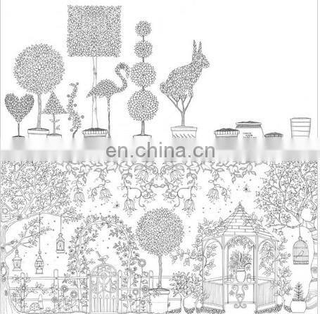 secret Garden An Inky Treasure Hunt and Coloring Book