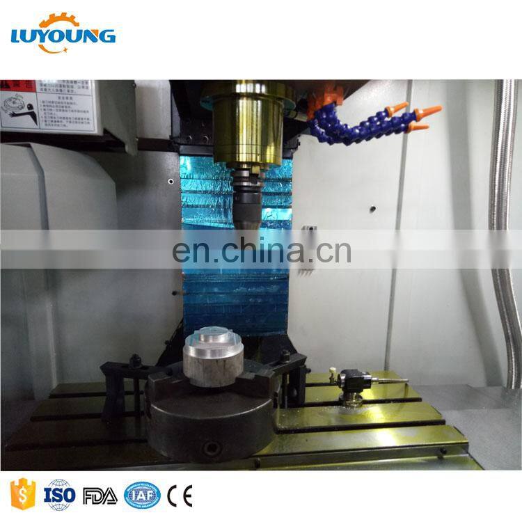 XK7124 small vertical metal cnc mill controller