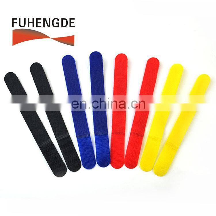 Self Gripping Multi-Purpose Straight line Hook and Loop cable tie wrap