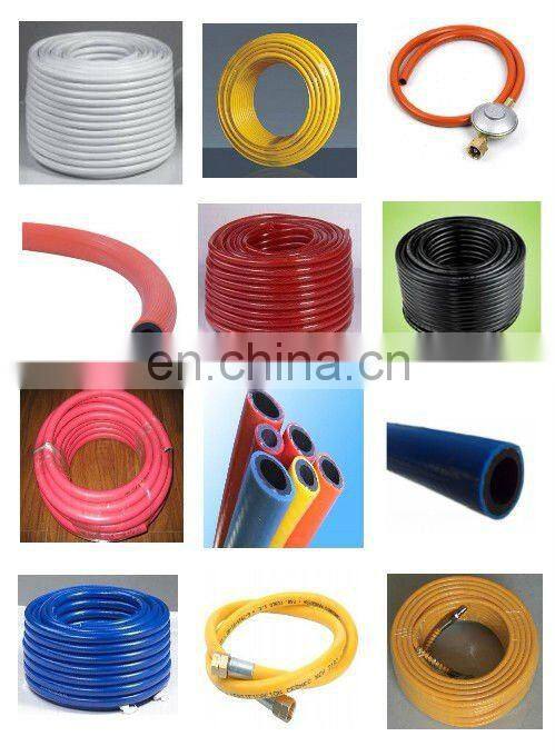 High Pressure Hose Weaved Hose , Plastic Pipe 4.5mm PVC Argon Gas Pipe,Natural Gas LPG Gas Hose