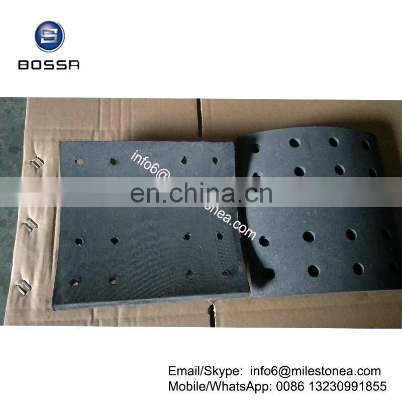 Manufacturer truck parts Non-asbestos drum brake lining 4707