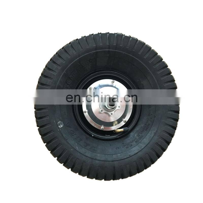 E-tech CE approved 15 inch 48V/36V 250W/350W/400W wheelbarrow BLDC gear hub motor wheel