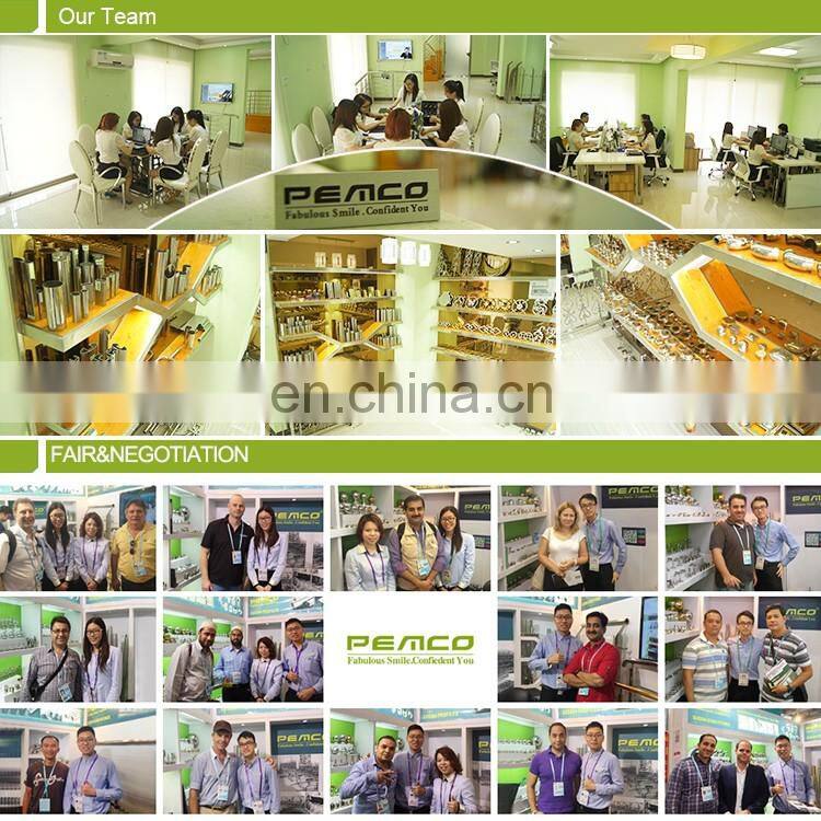 High quality new design stainless steel stair handrail d shape glass panel clamp