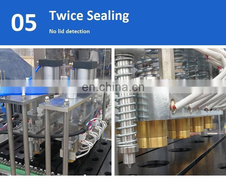 Full automatic machine making coffee capsule /nespresso coffee capsule filling and sealing machine