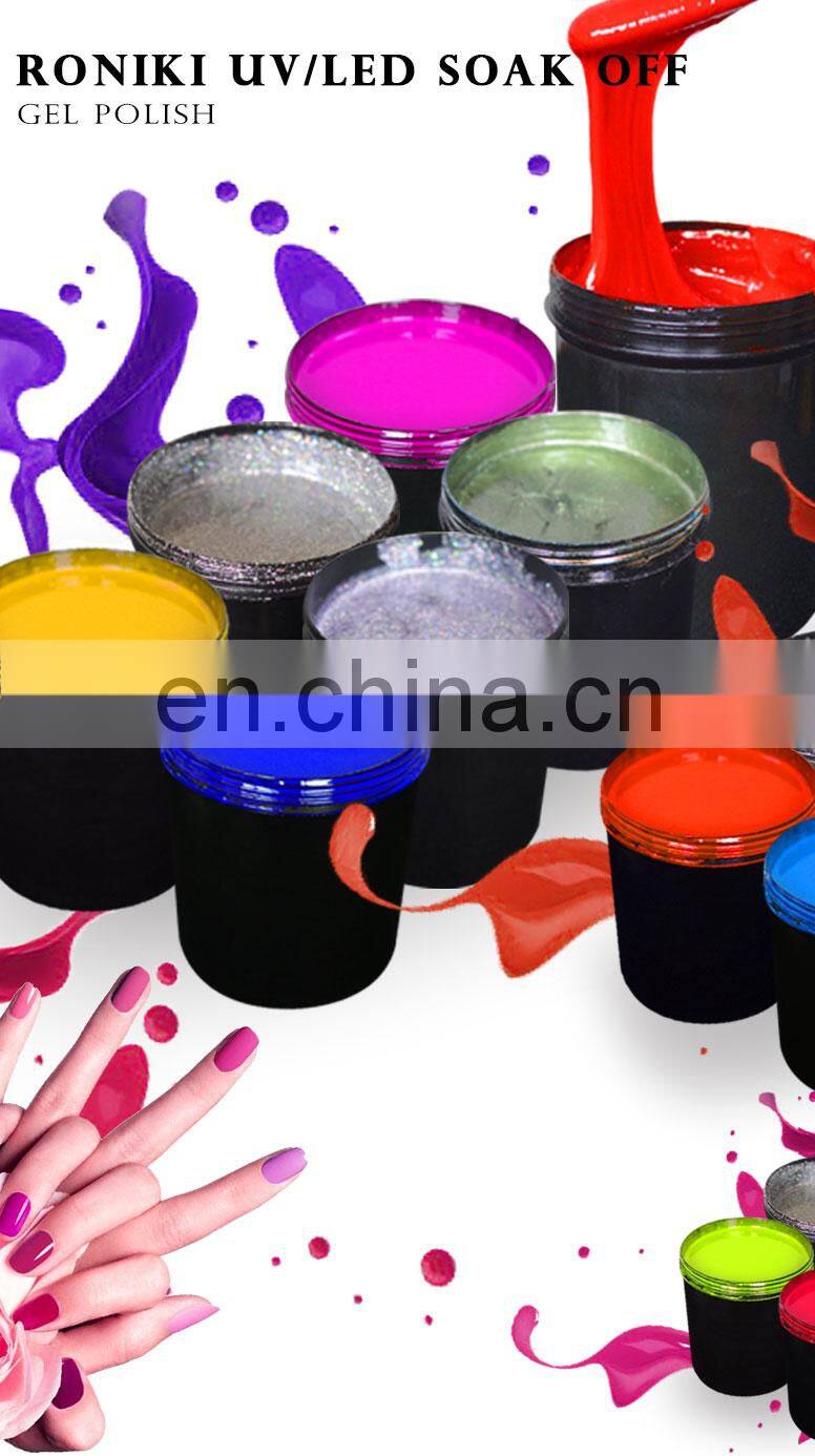 RONIKI Custom Best price Private Label Colors UV Soak Off Nail Gel Polish