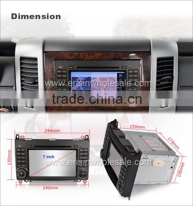 Erisin ES2682B 7" Android 4.4.4 Car DVD GPS A/B Class W169 W245 Sprinter Vito