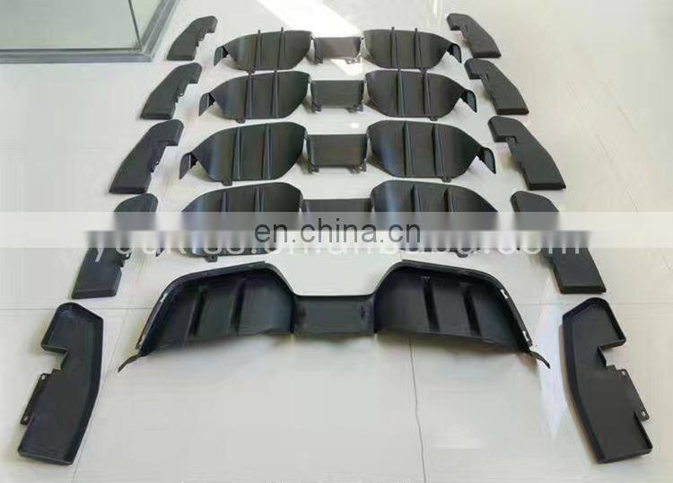 RTR style rear diffuser for ford mustang