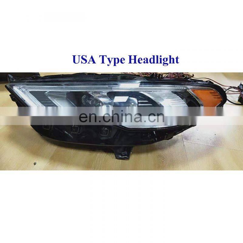 Xenon Head Lamp With Dynamic Blue LED Light For Mondeo 2017