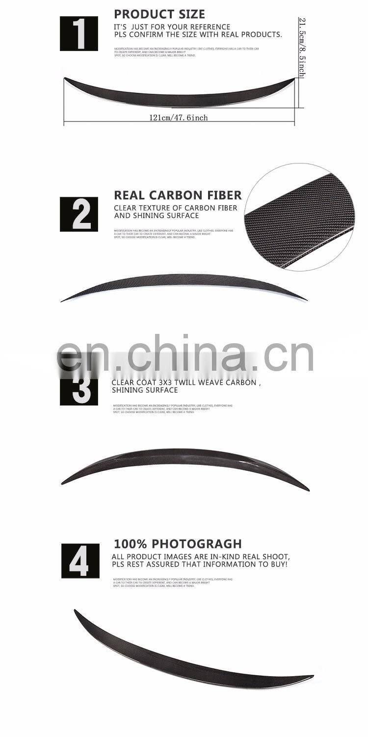 Carbon Car Tuning Rear Auto Spoiler for BMW 1Series E82M 1M 2011