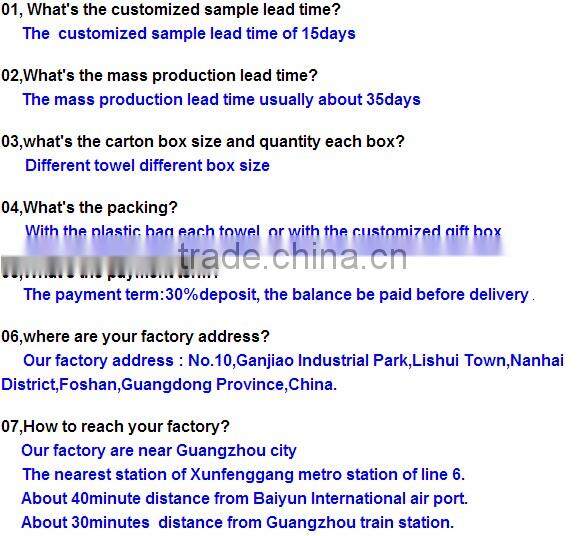 2016 China Super Soft Printed Microfiber Hand Towel