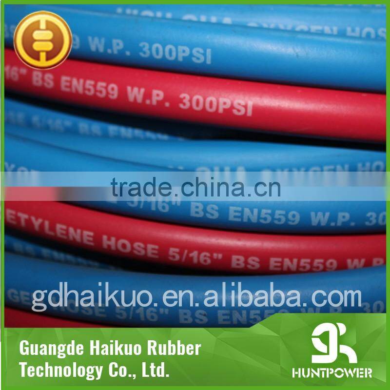 Flexible Oxygen and Acetylene Double Twin Single Welding Rubber Hose