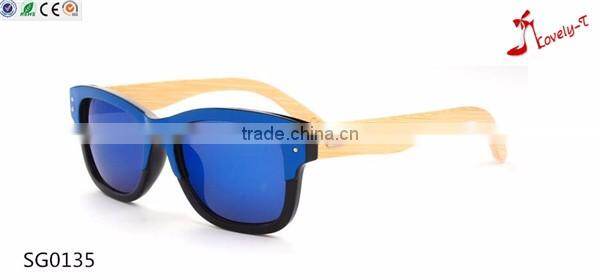 new arrival top quality men two colors revo tinted lens wood temple sungalsses
