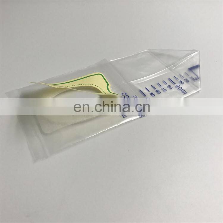 Medical disposable pediatric urine collection bag for child